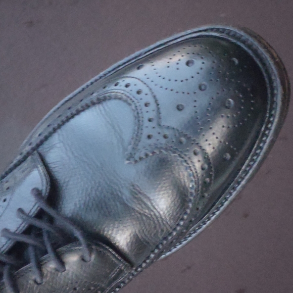 HANOVER MEN'S CLASSIC HEAVY-DUTY FULL WING -TOP BROGUE DERBY OXFORDS - Picture 15 of 16